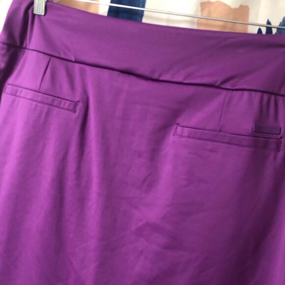 Adidas Women’s Solid Skort in Purple Size Long Large (LL) - Picture 6 of 11